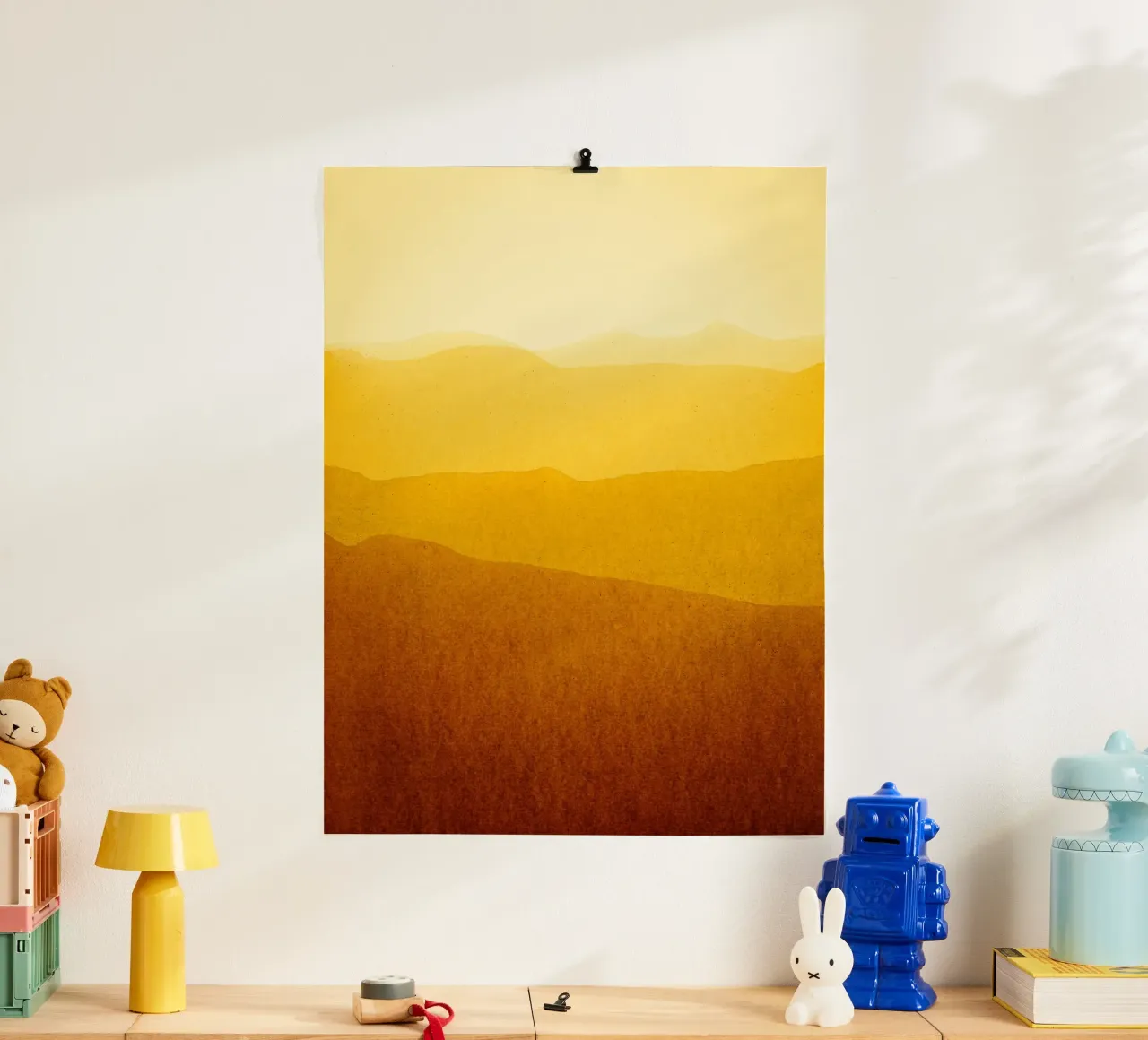 gradient landscape sunshine edit poster da IRIS LEHNHARDT FINE ART