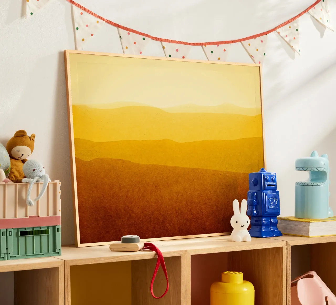 gradient landscape sunshine edit poster da IRIS LEHNHARDT FINE ART