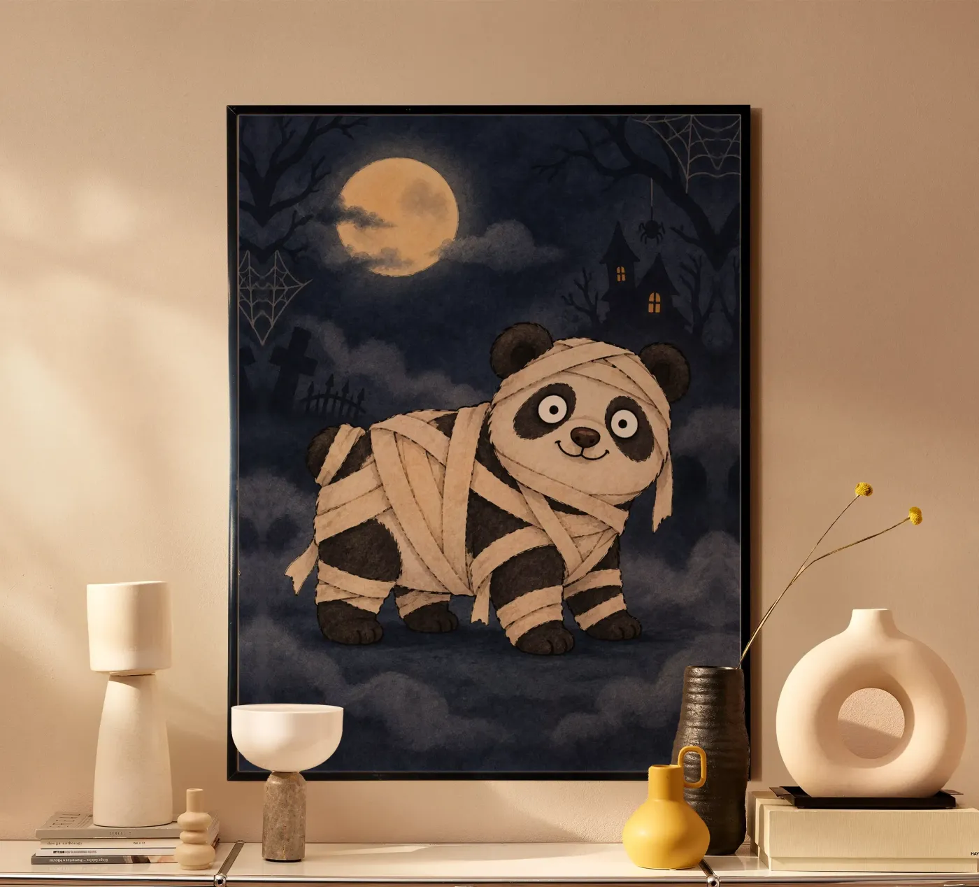 Panda mummificato poster da Creative.Mind