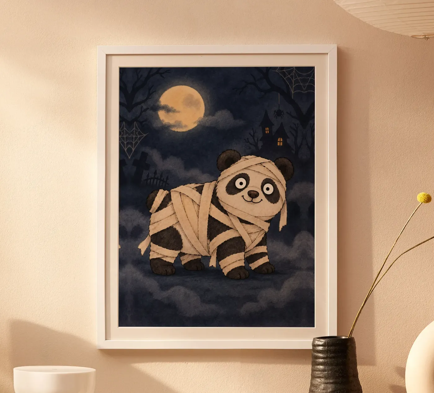 Panda mummificato poster da Creative.Mind
