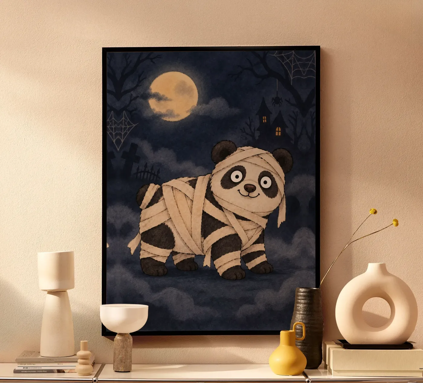 Panda mummificato poster da Creative.Mind