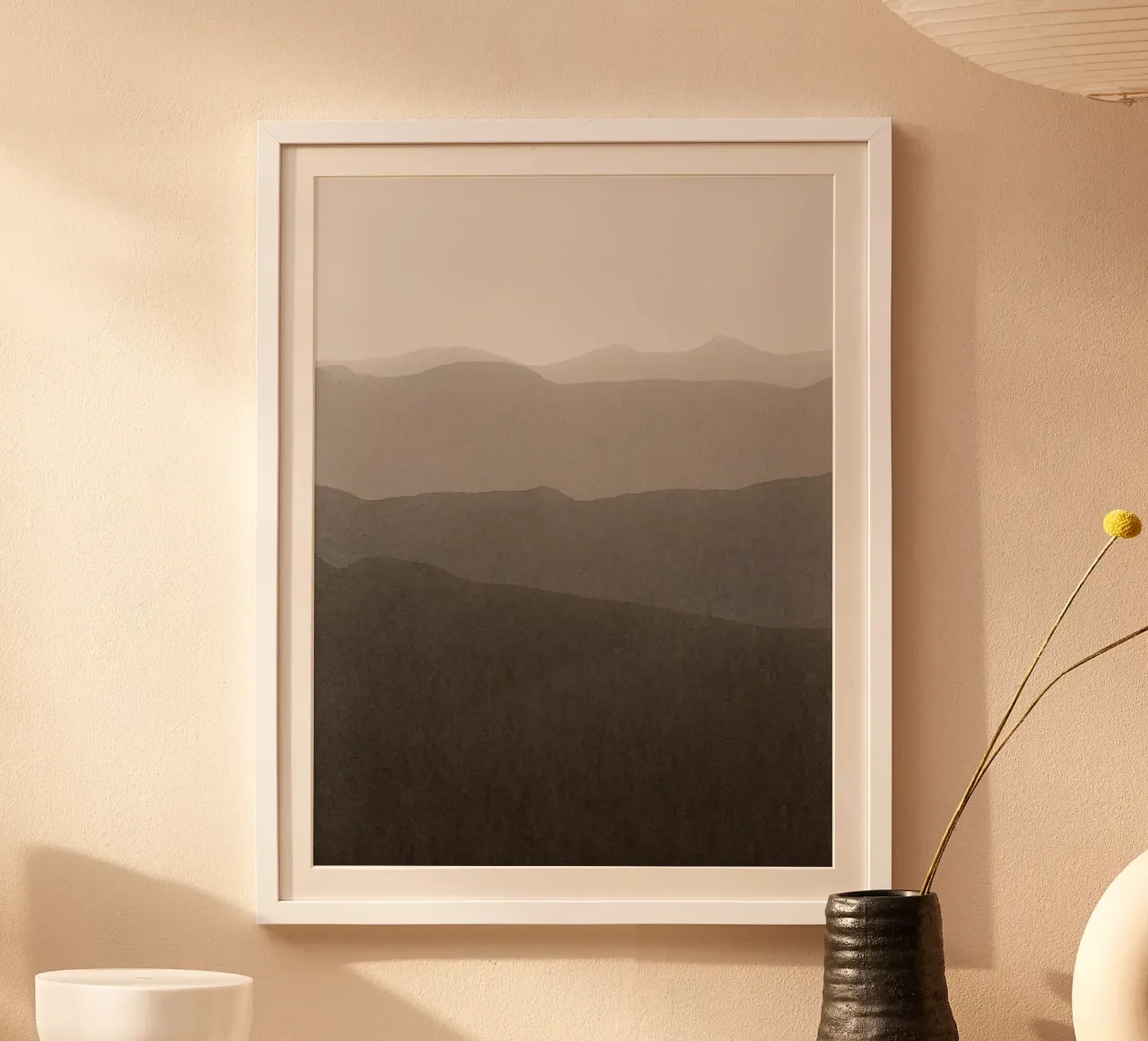 gradient landscape brown poster da IRIS LEHNHARDT FINE ART