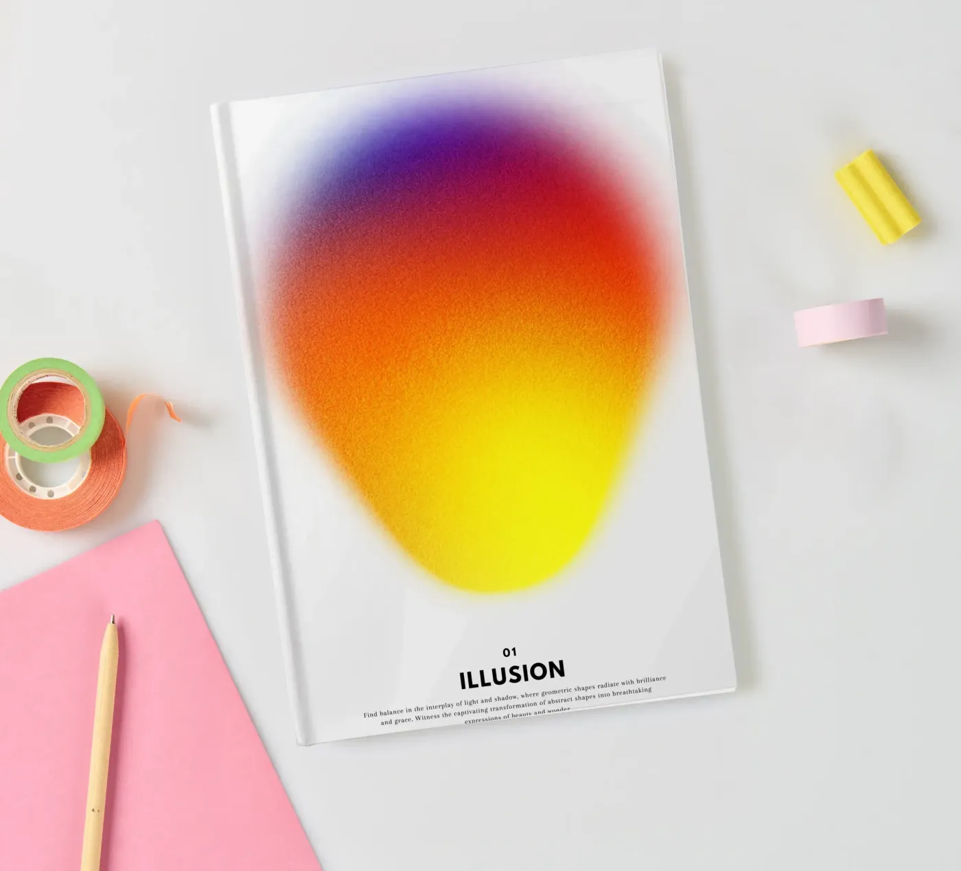 Illusion notebook by RS LAB STUDIO
