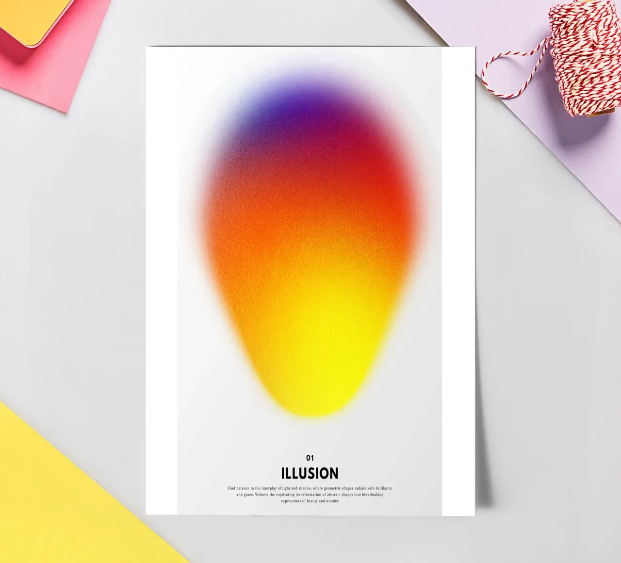 Illusion sticker sheet by RS LAB STUDIO