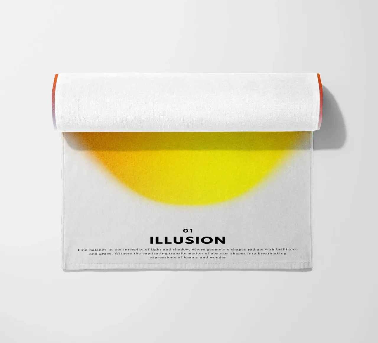 Illusione telo mare da RS LAB STUDIO