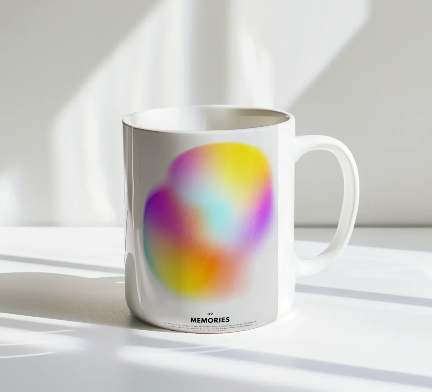 Memories ceramic mug by RS LAB STUDIO