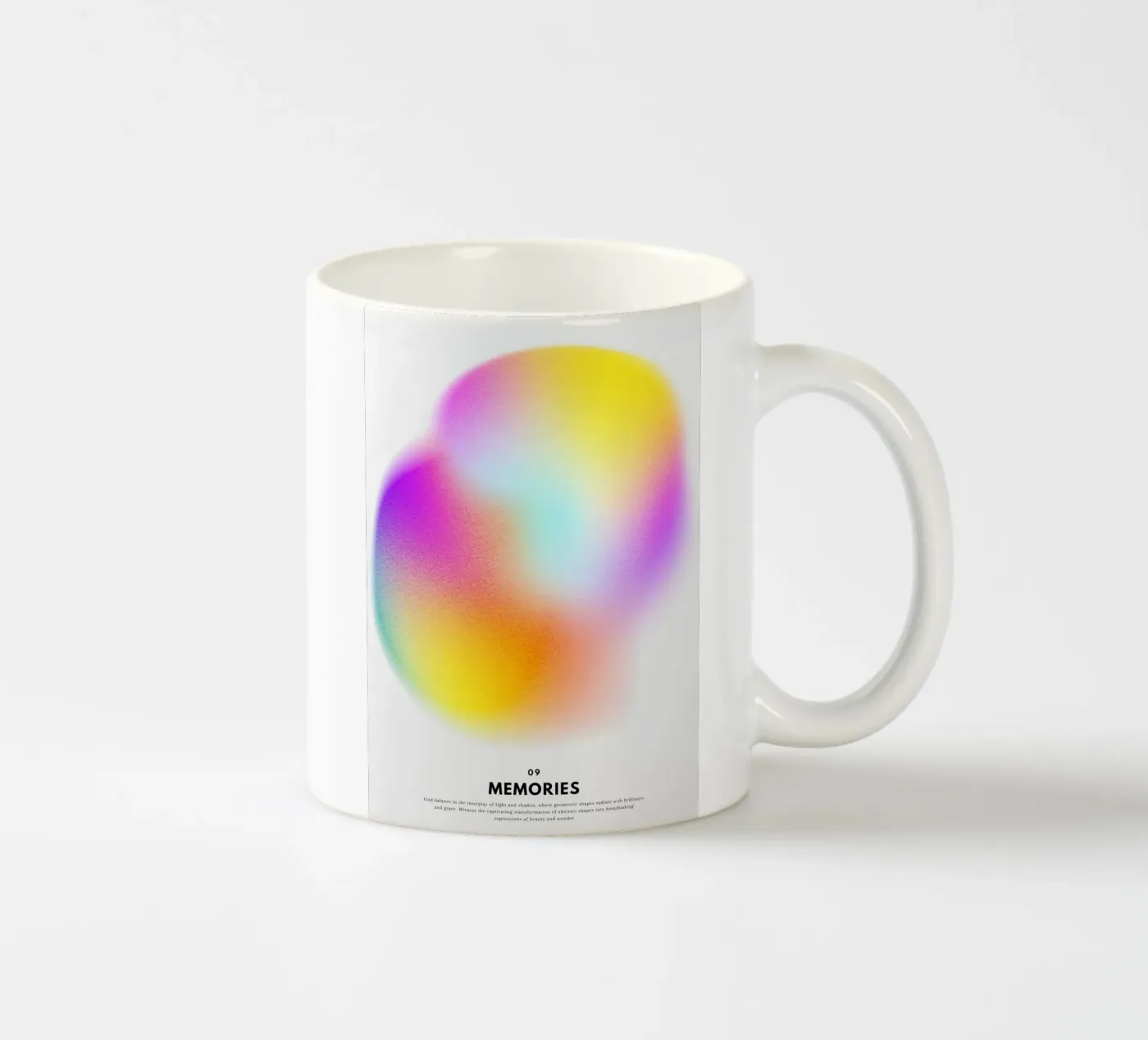 Memories ceramic mug by RS LAB STUDIO
