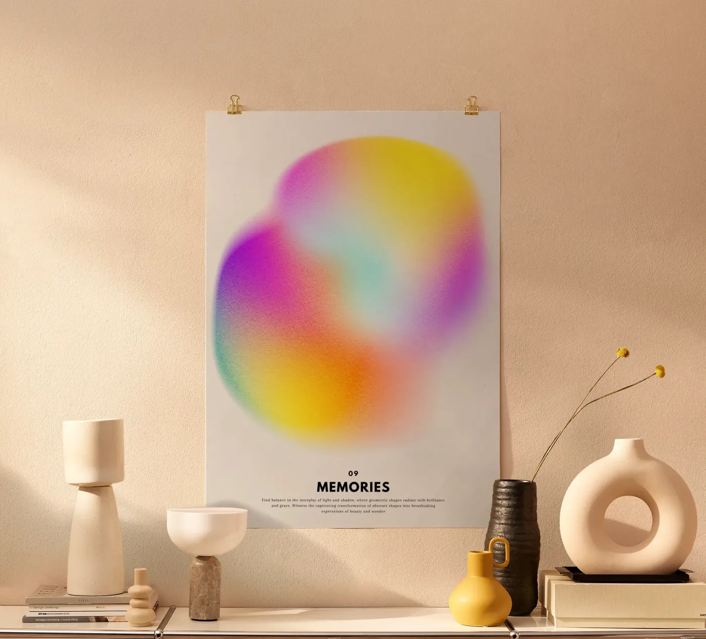 Herinneringen poster van RS LAB STUDIO