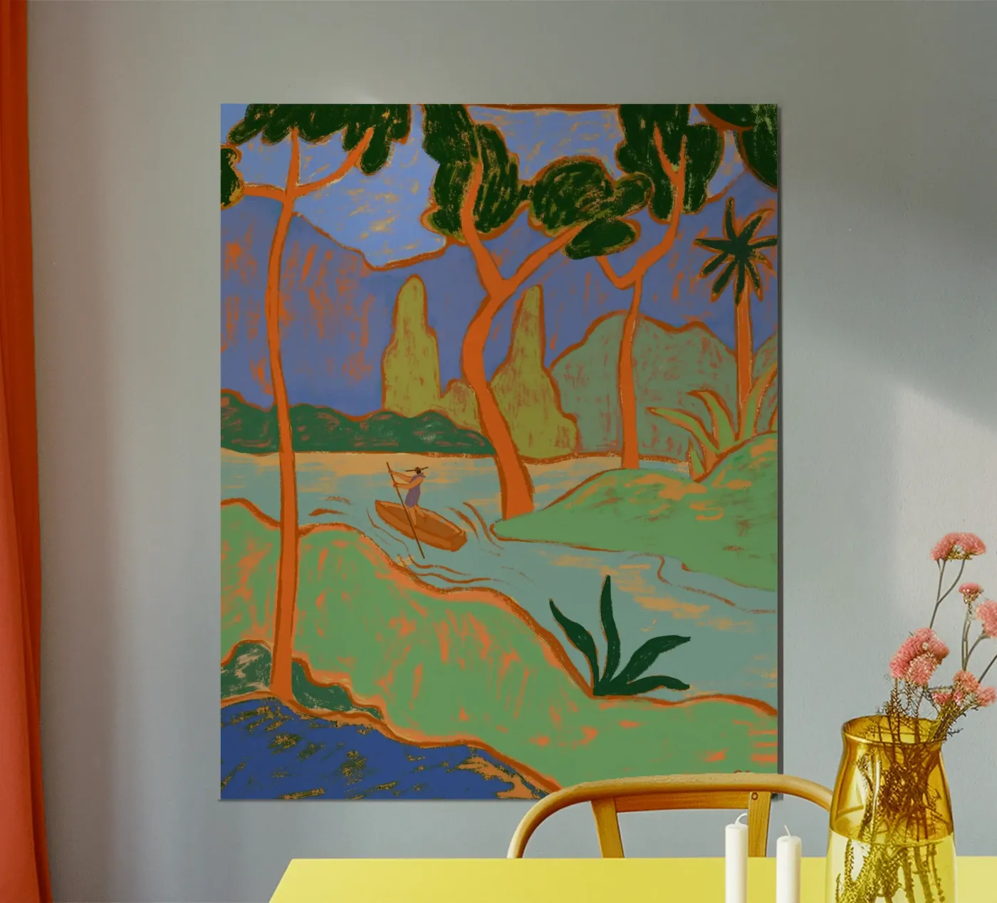 Il viaggio poster da Arty Guava