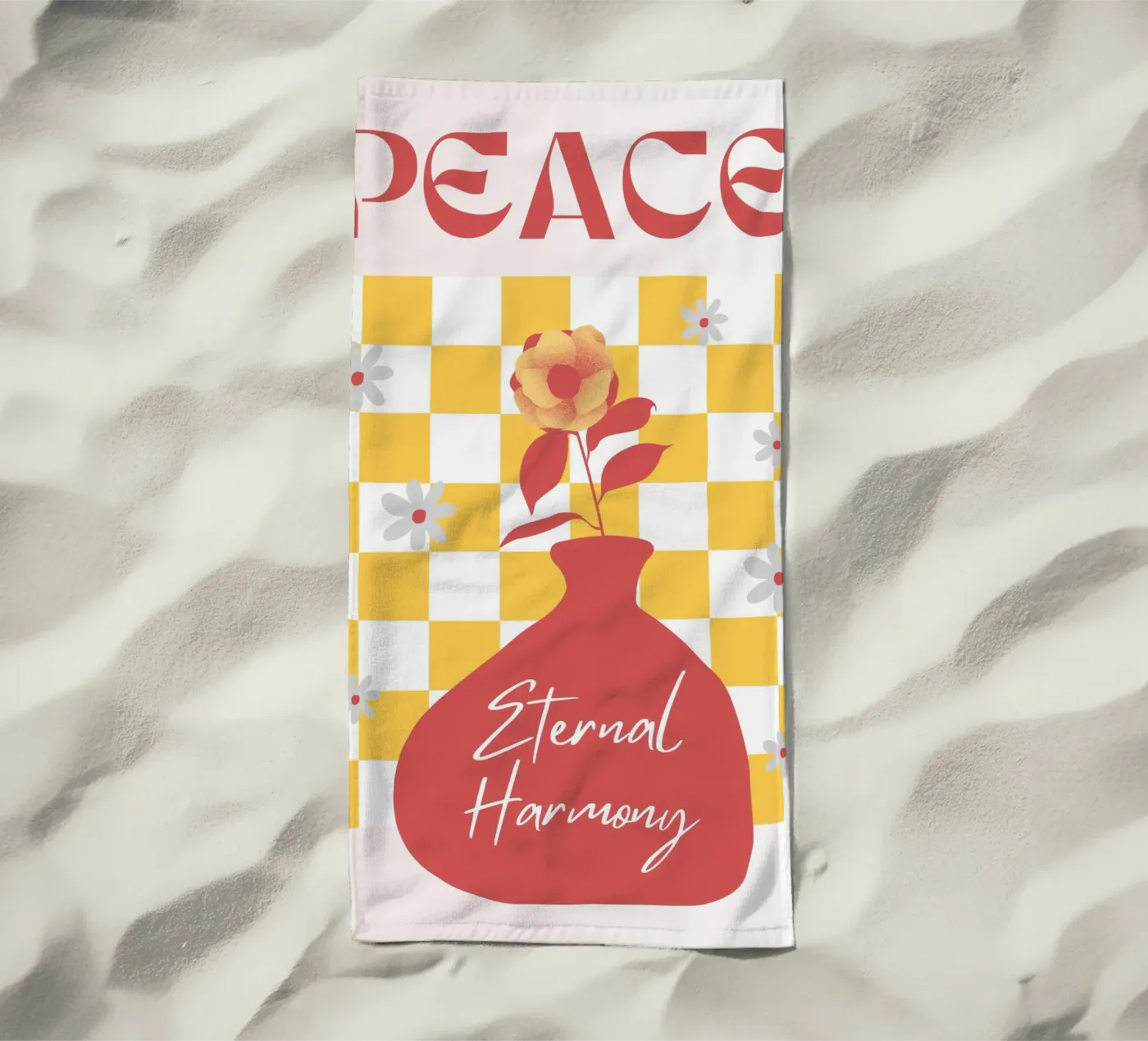 Vrede strandhanddoek van RS LAB STUDIO