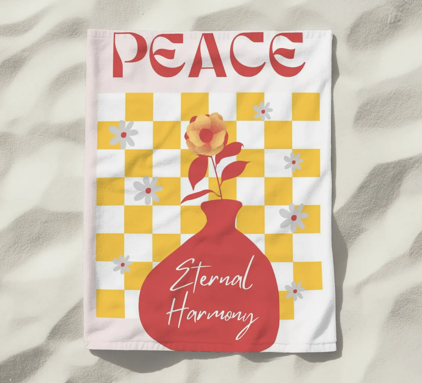 Vrede strandhanddoek van RS LAB STUDIO