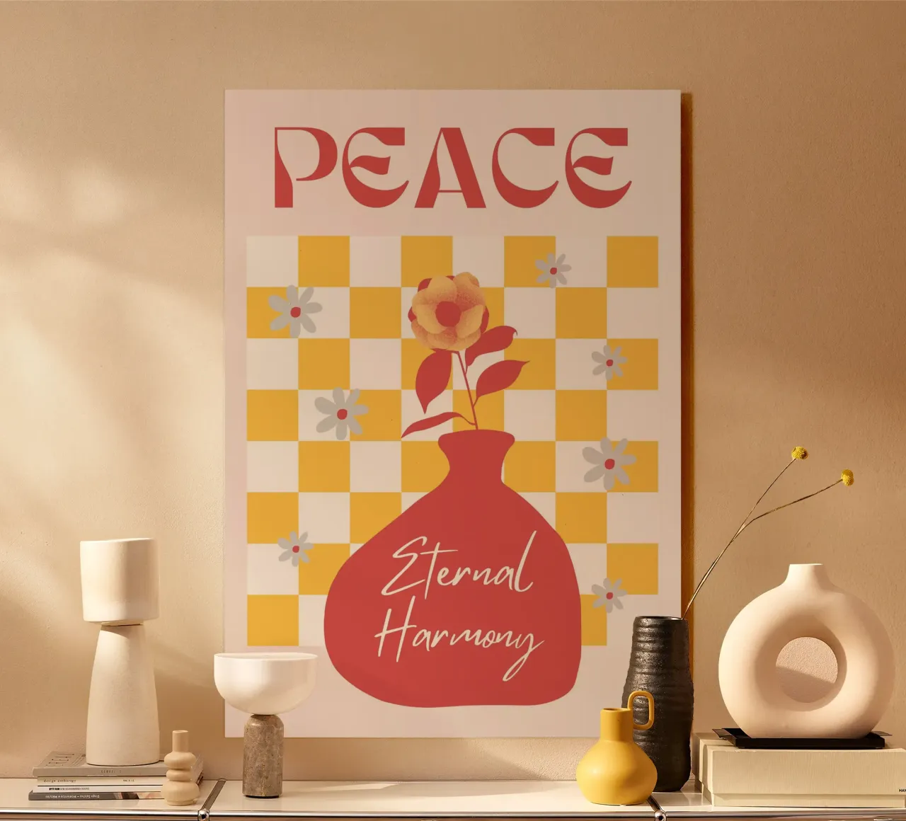 Peace Acryl-Glas von RS LAB STUDIO