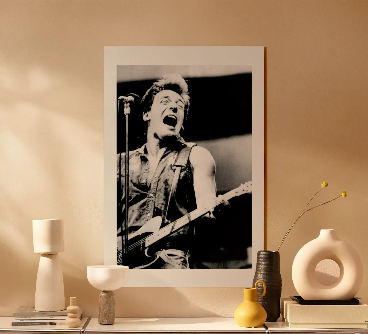 Bruce Springsteen, 1985 plexiglass da Gallery Print and Art Limited