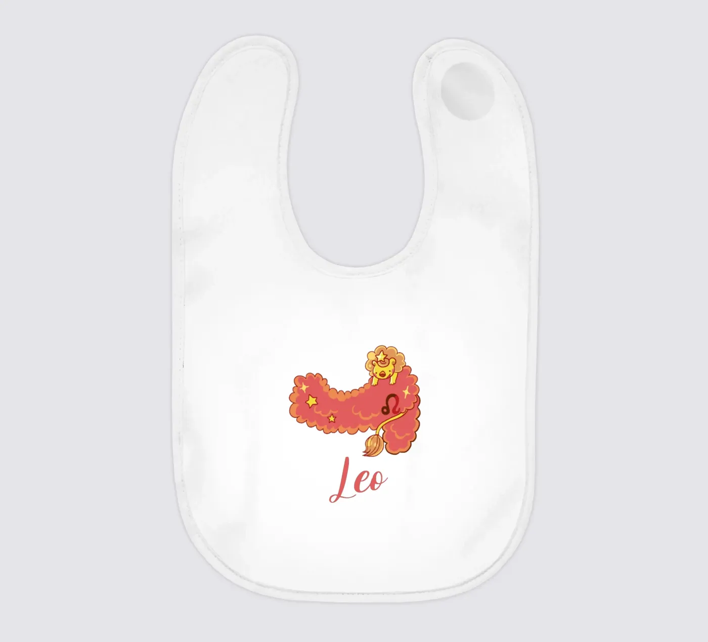 Leo baby bib by Kiroiharu