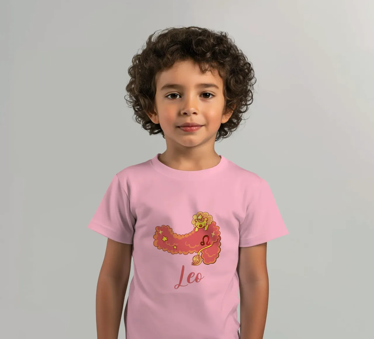 Leone t-shirt bambini da Kiroiharu