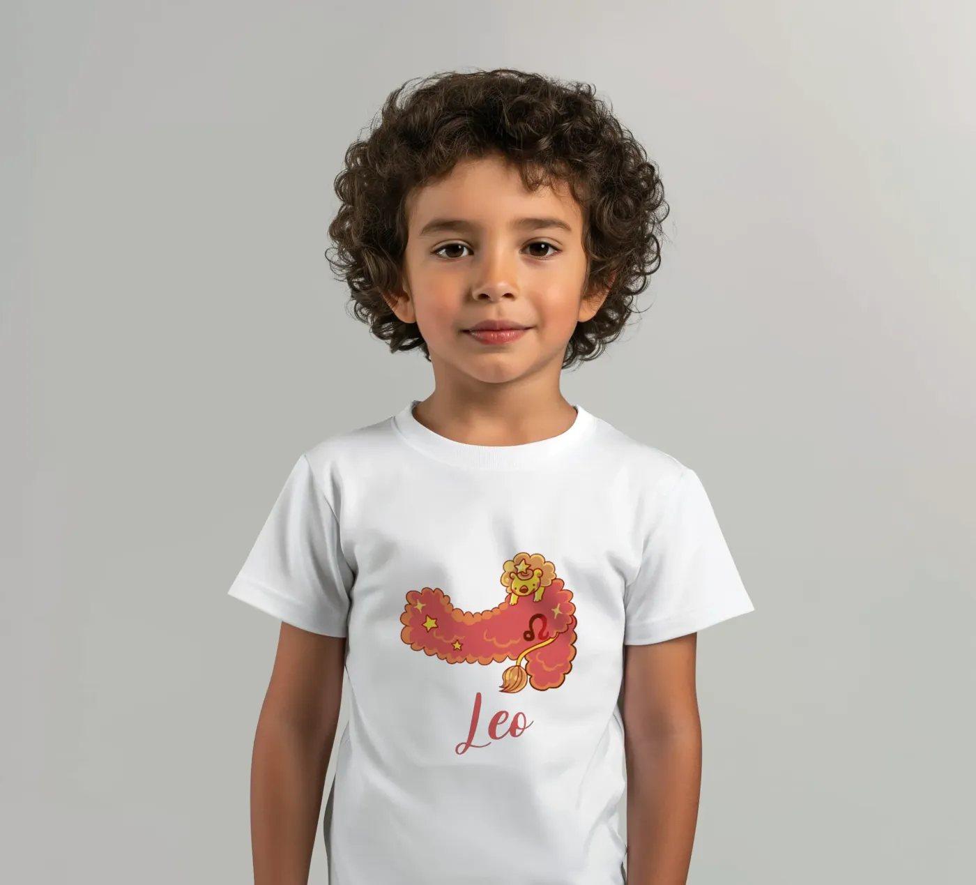 Leone t-shirt bambini da Kiroiharu