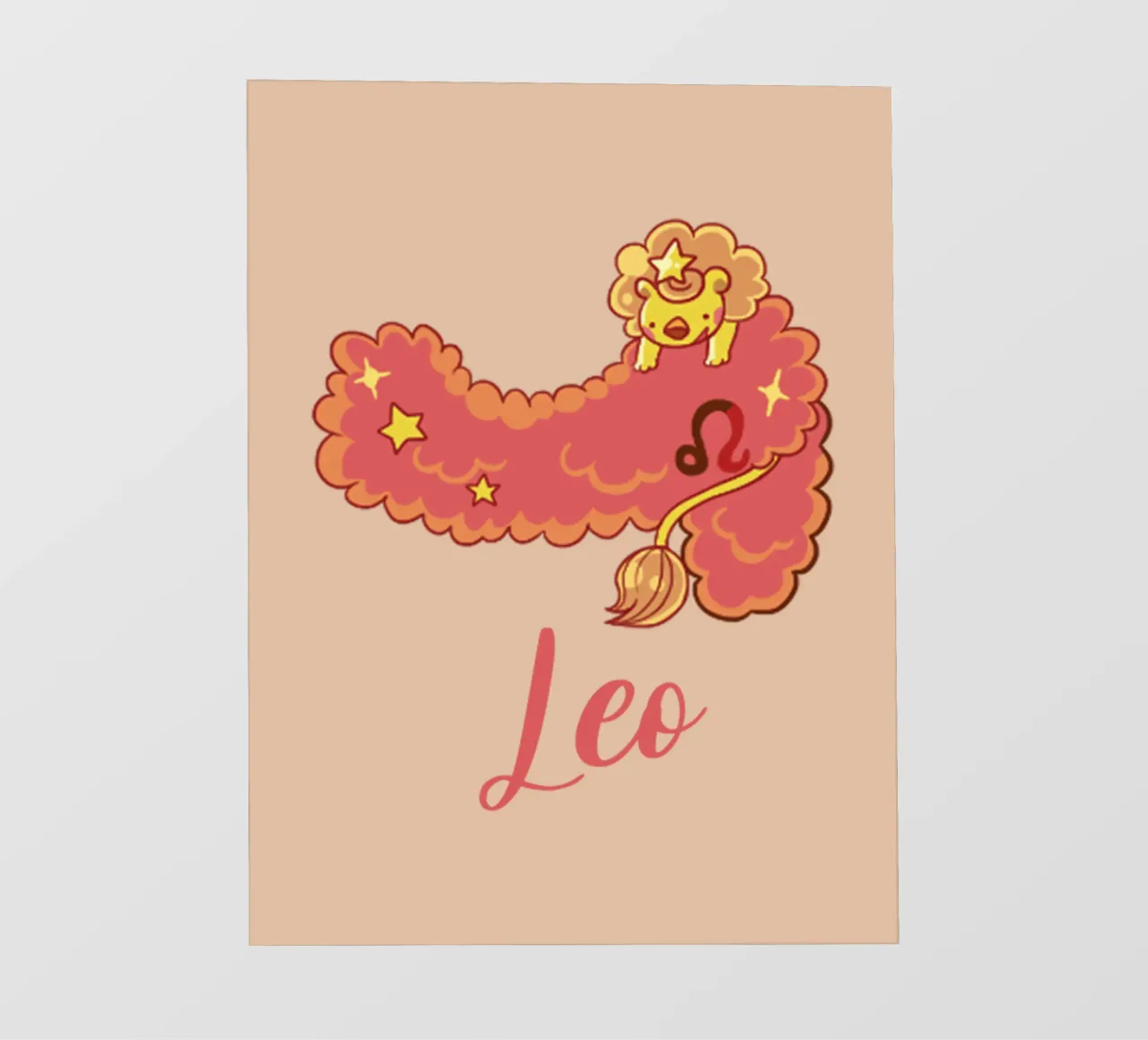 Leo fotobehang van Kiroiharu