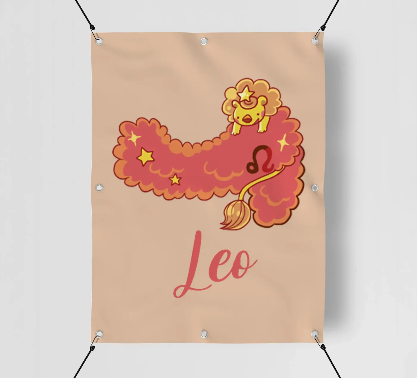 Leone telo in pvc da Kiroiharu