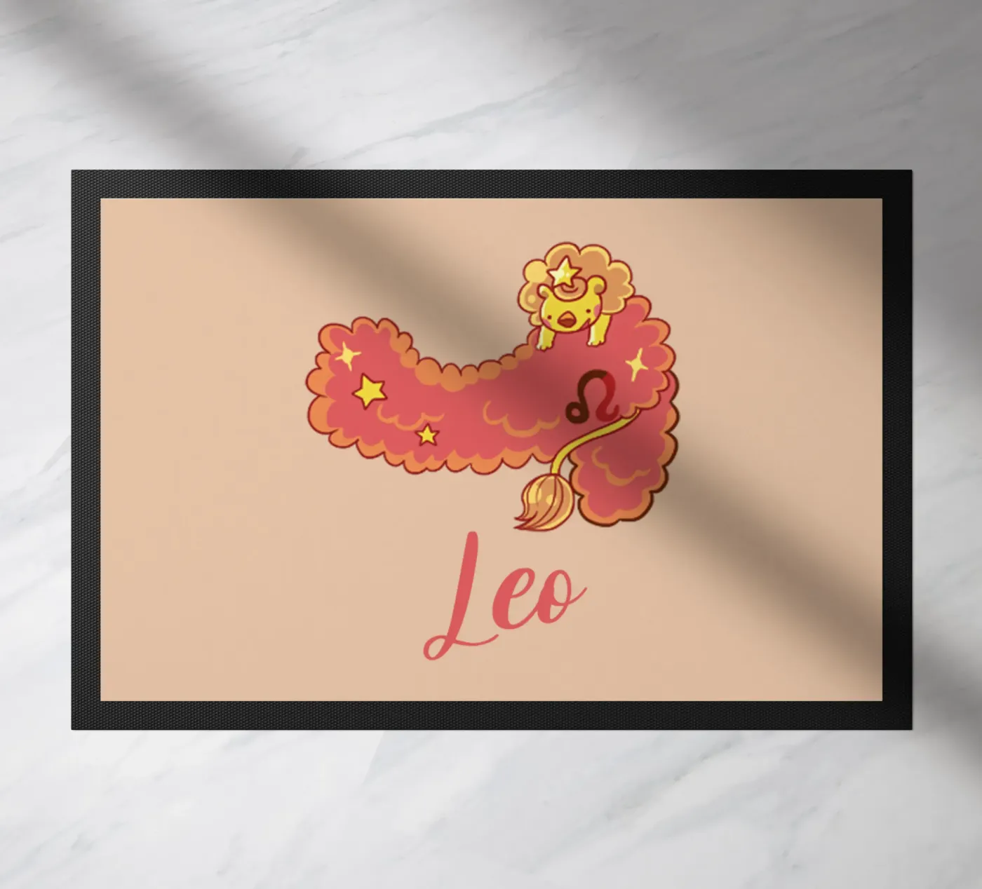 Leo doormat by Kiroiharu