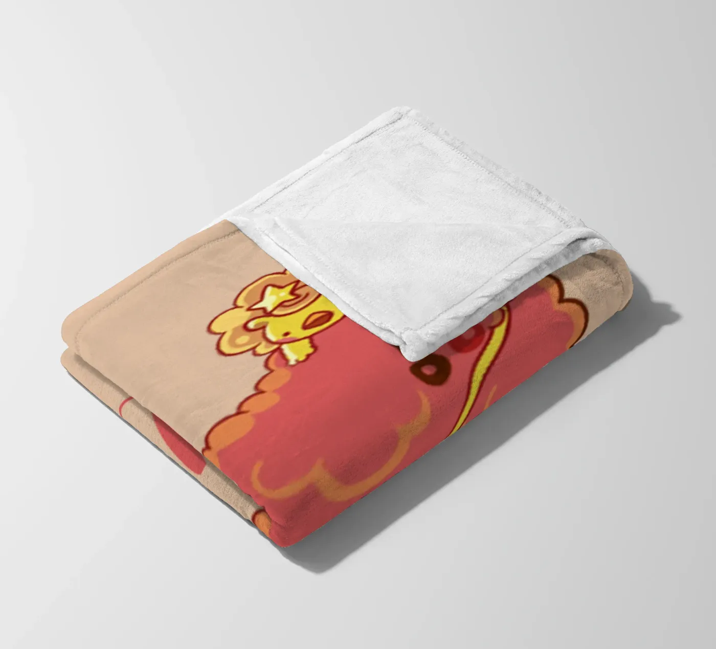 Leo fleece blanket by Kiroiharu