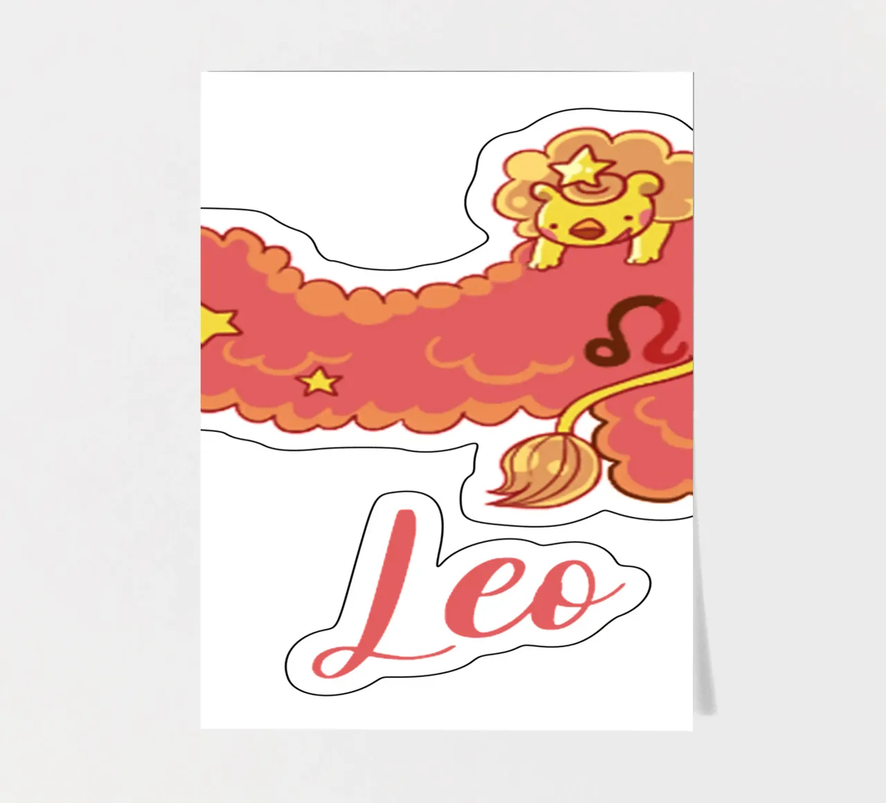 Leo sticker sheet by Kiroiharu