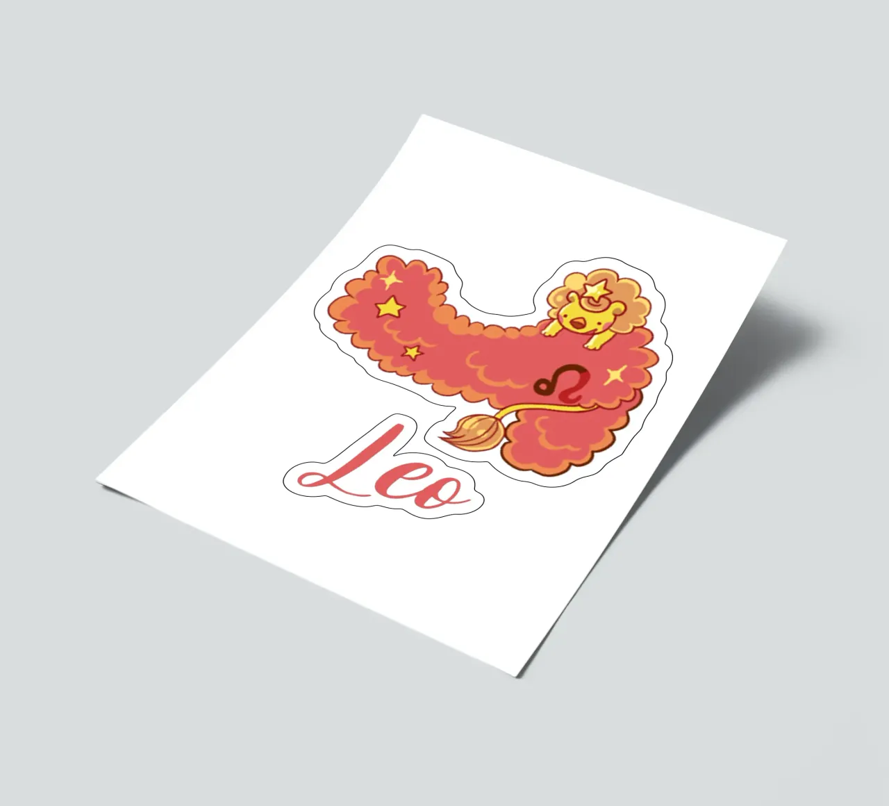 Leo sticker sheet by Kiroiharu