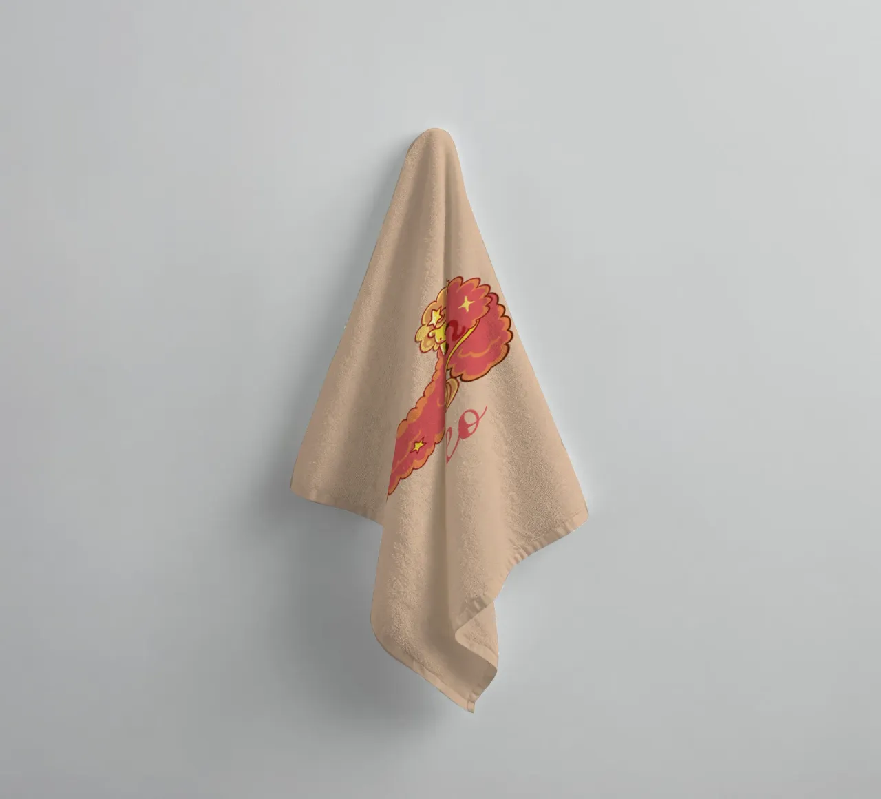 Leo towel by Kiroiharu