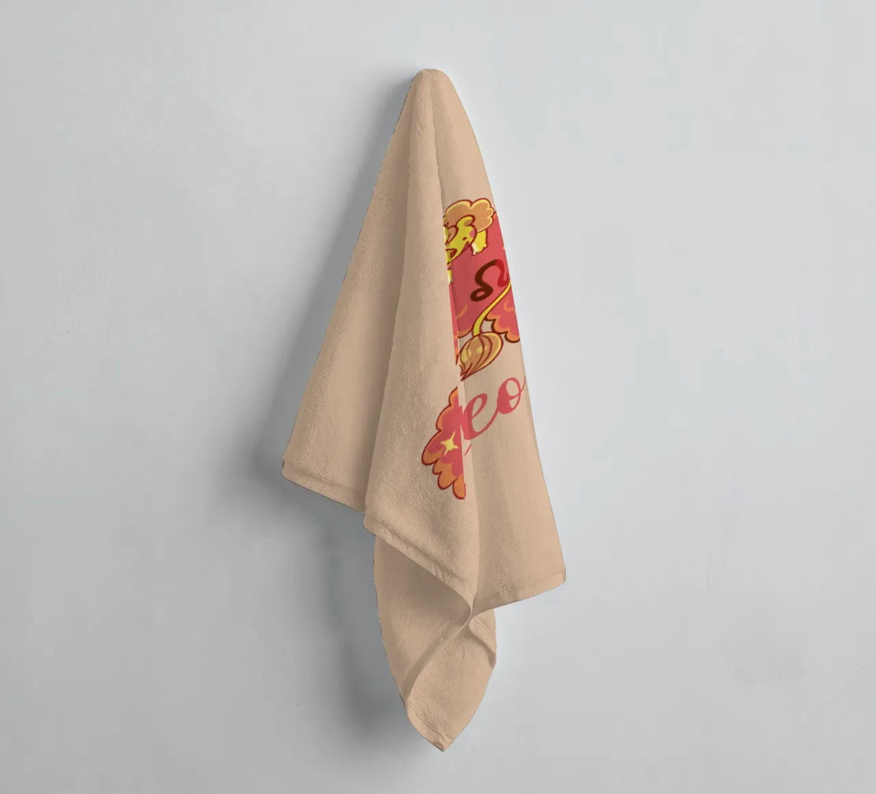 Leo towel by Kiroiharu