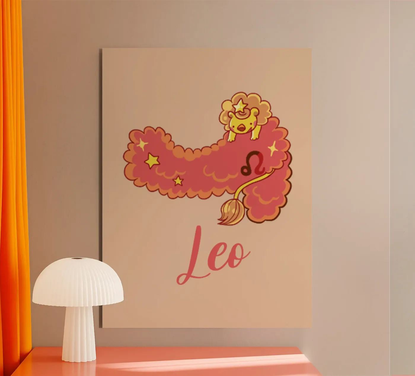 Leone alluminio dibond da Kiroiharu