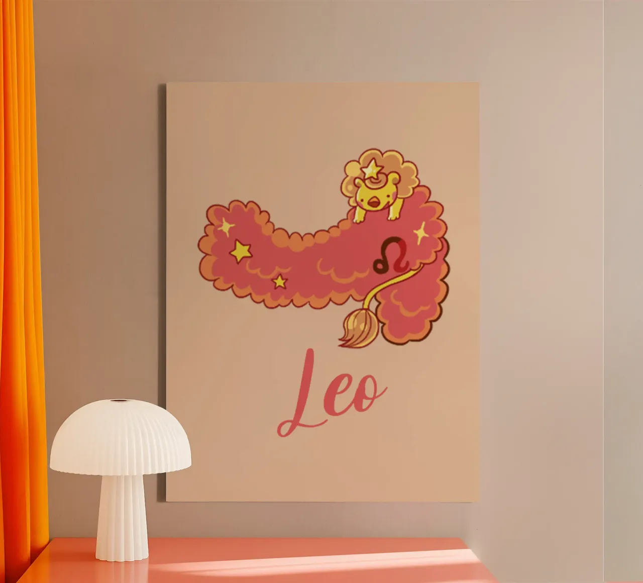 Leo canvas by Kiroiharu