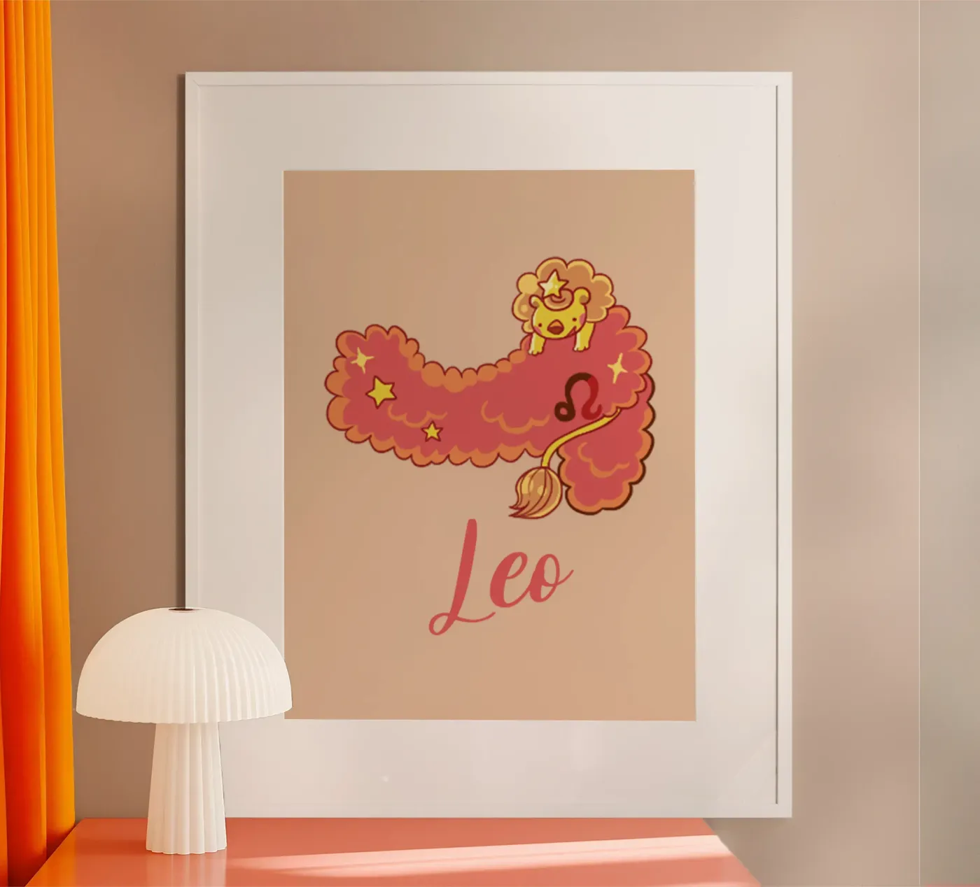 Leo Poster von Kiroiharu