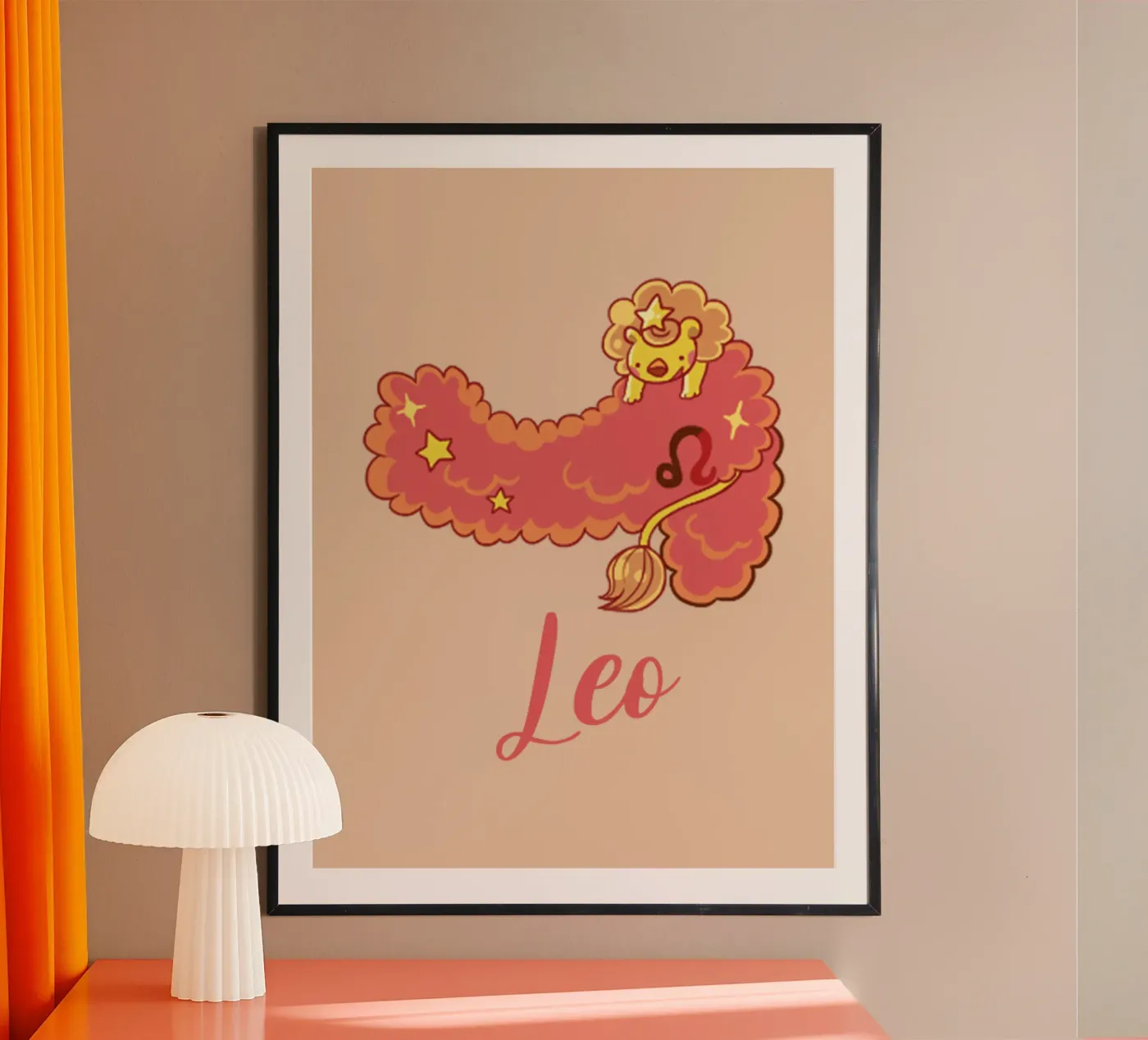 Leo Poster von Kiroiharu