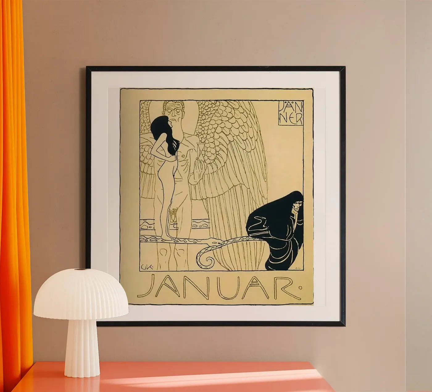 Gennaio poster da THE KLIWON ART