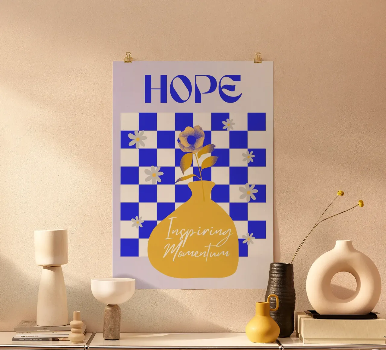 Speranza poster con telaio in plastica da RS LAB STUDIO