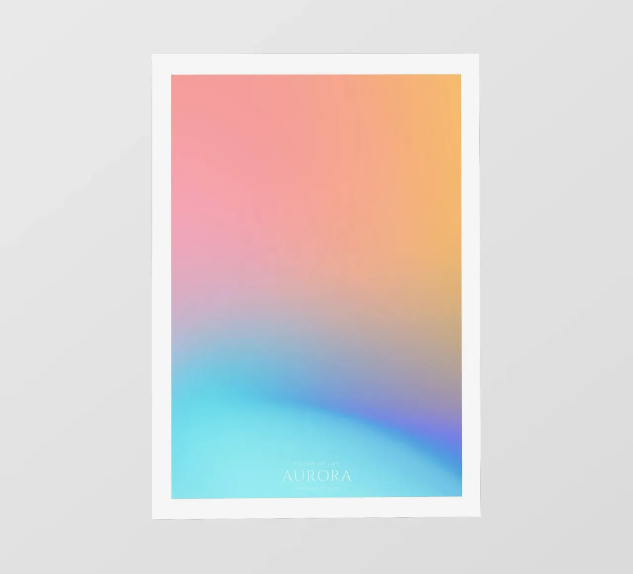 Aurora fotobehang van RS LAB STUDIO