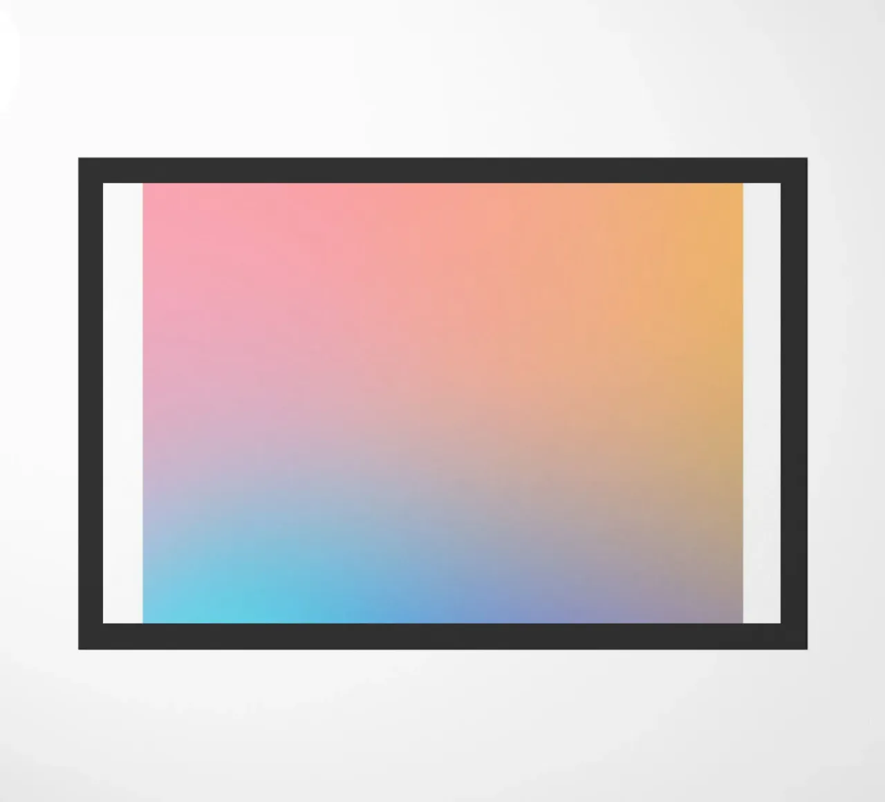 Aurora doormat by RS LAB STUDIO