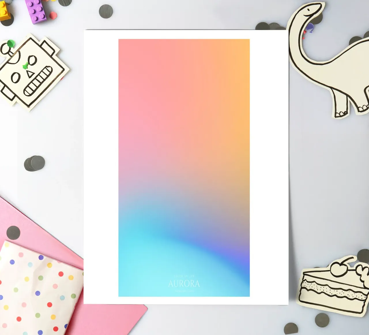 Aurora foglio adesivo da RS LAB STUDIO