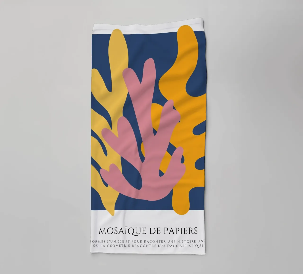 A mosaic of emotion towel by RS LAB STUDIO