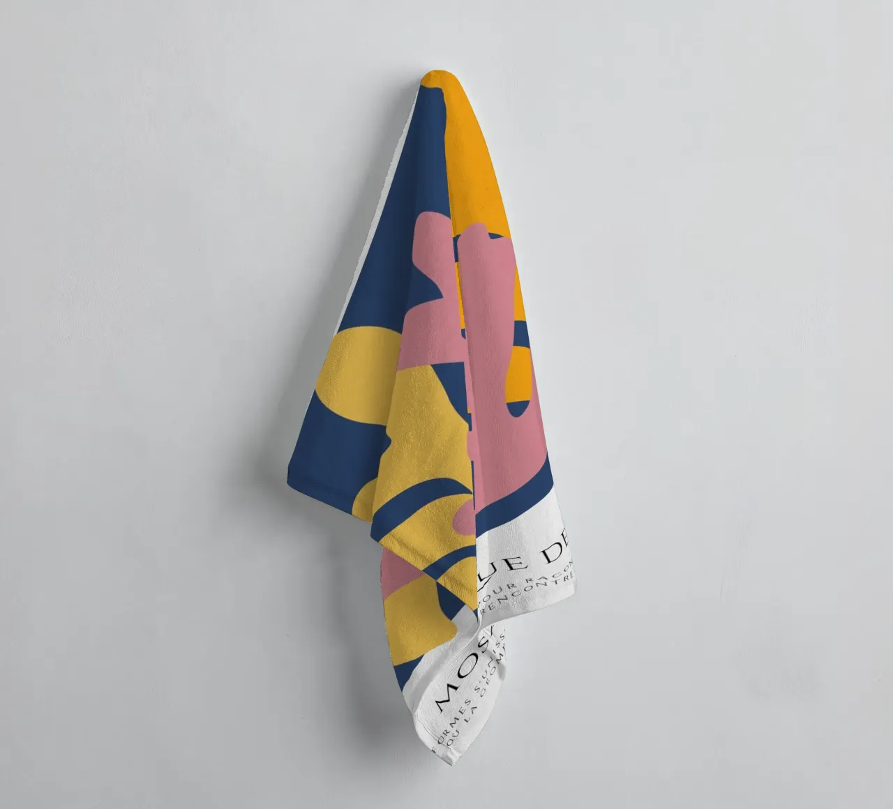 A mosaic of emotion towel by RS LAB STUDIO