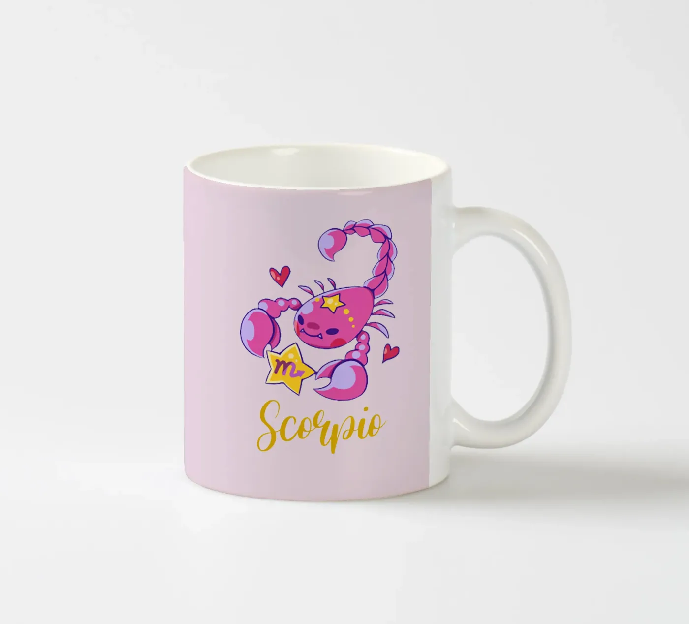 Scorpio ceramic mug by Kiroiharu