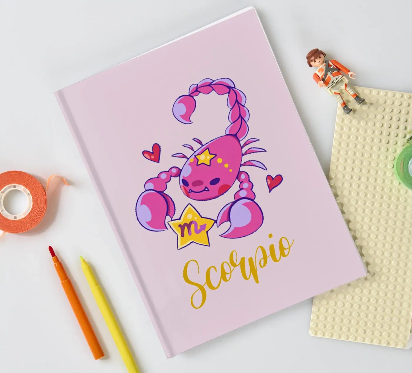 Scorpio notebook by Kiroiharu
