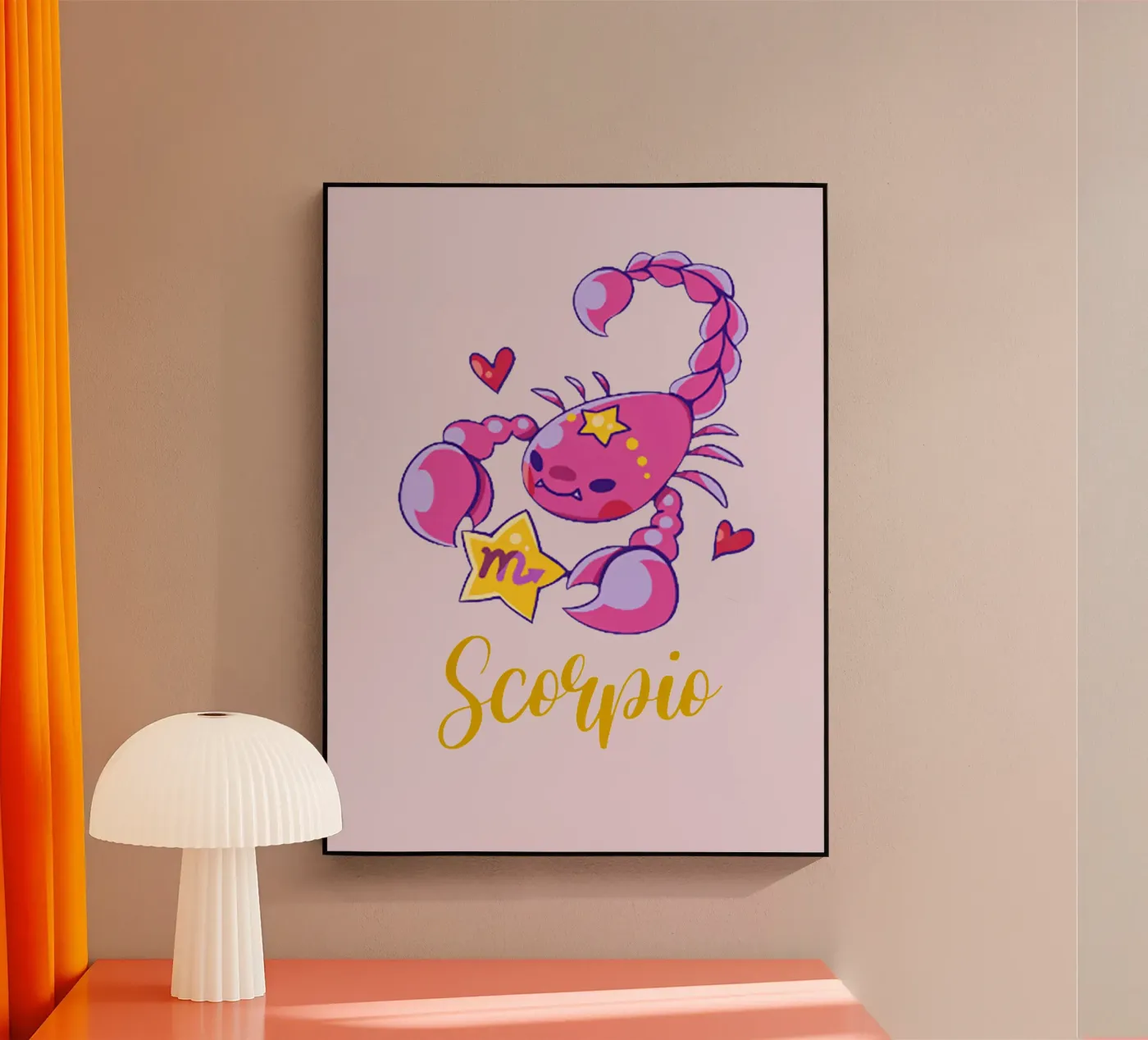 Scorpio acrylic glass by Kiroiharu