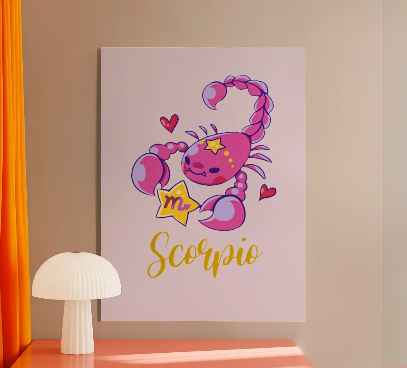 Scorpio acrylic glass by Kiroiharu