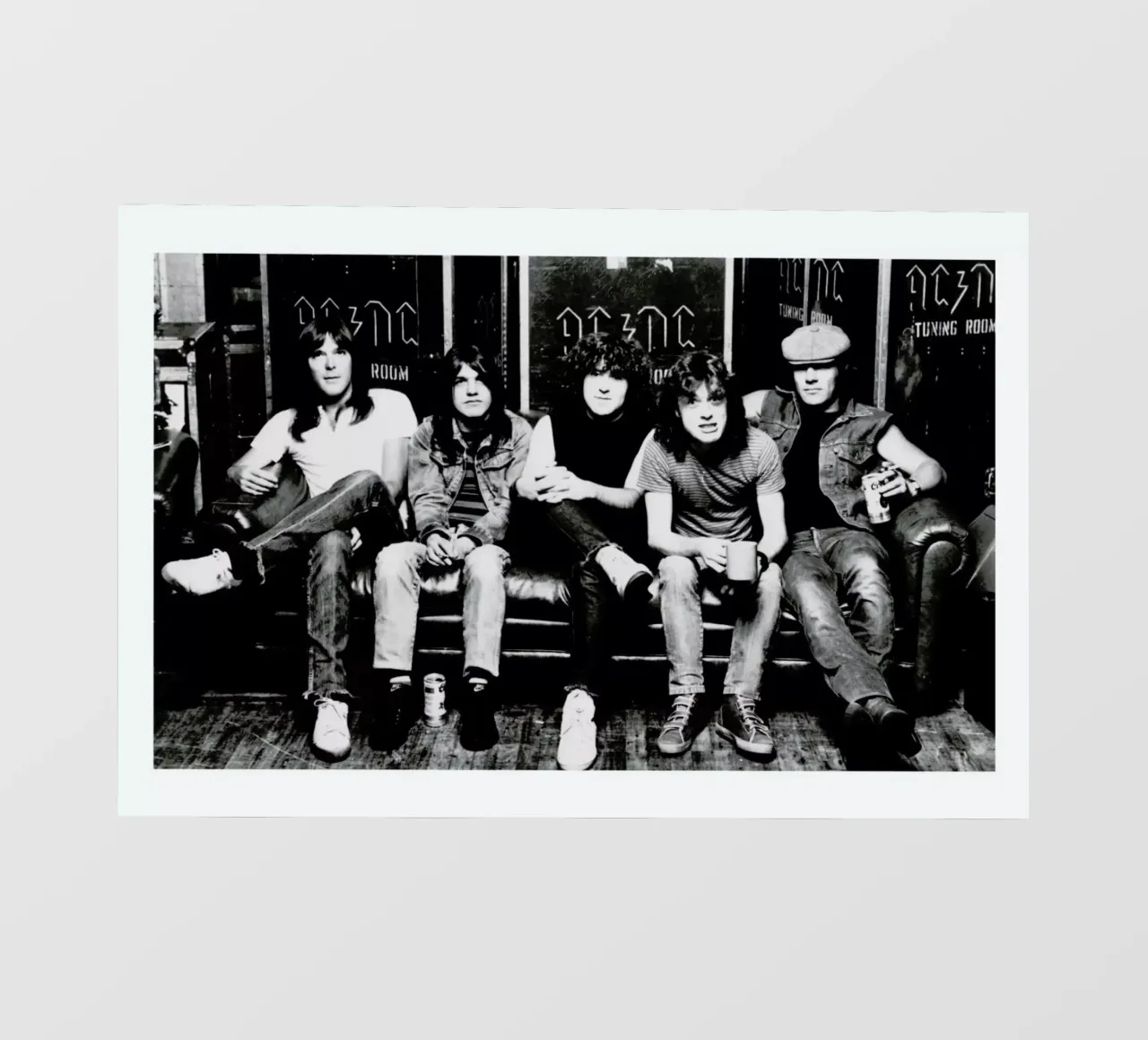 AC/DC pellicola backlit da Gallery Print and Art Limited