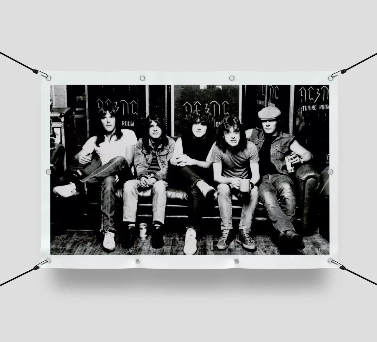 AC/DC telo in pvc da Gallery Print and Art Limited