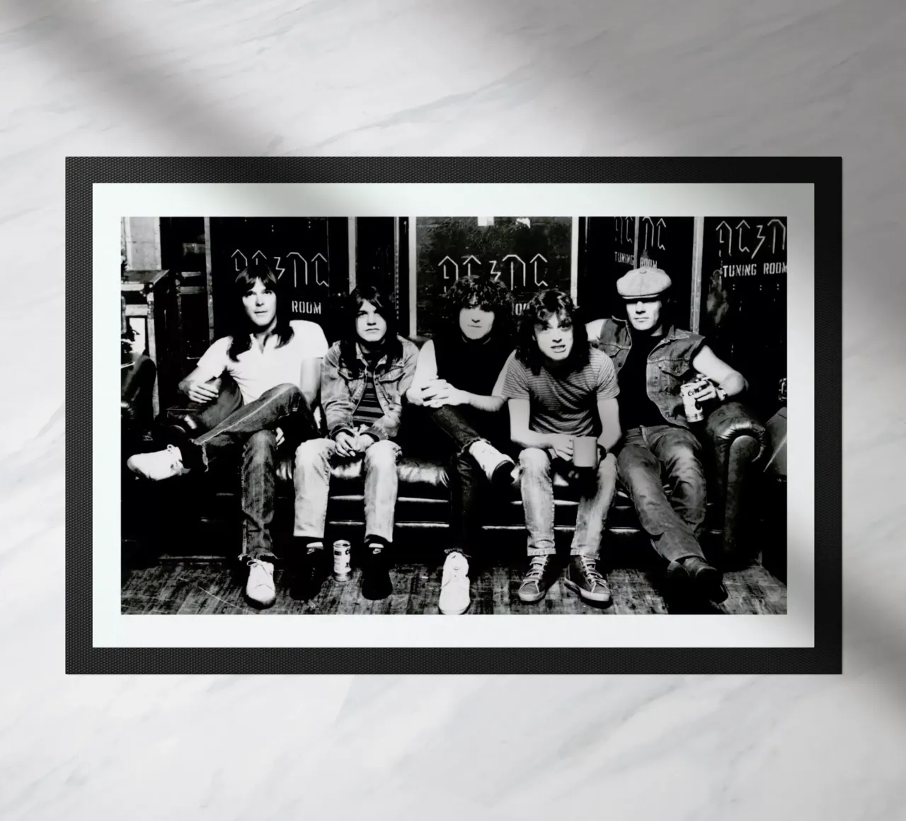 AC/DC doormat by Gallery Print and Art Limited