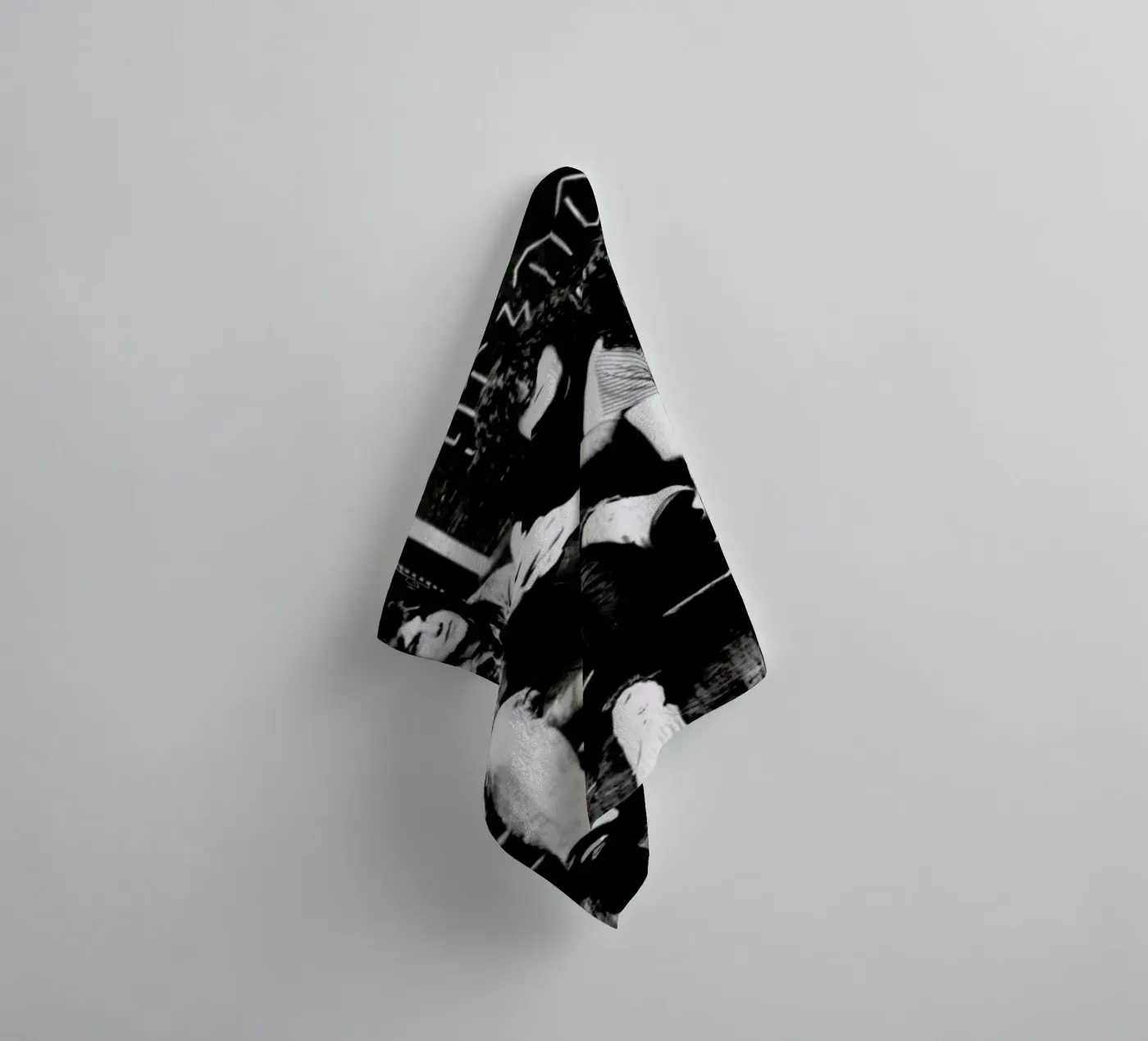 AC/DC badhanddoek van Gallery Print and Art Limited