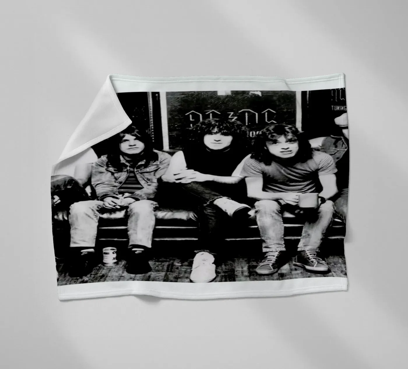 AC/DC fleece blanket by Gallery Print and Art Limited