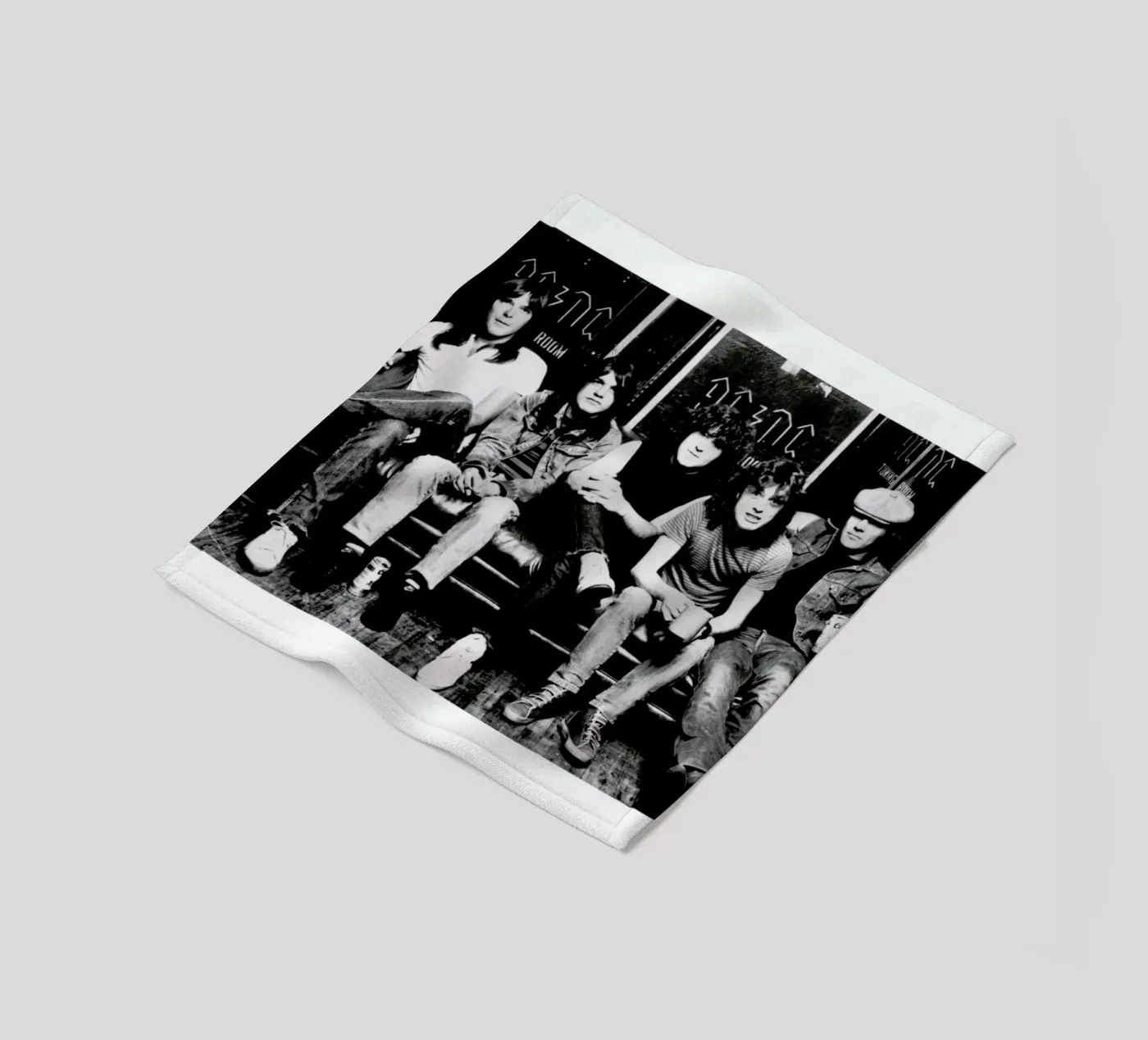 AC/DC fleece blanket by Gallery Print and Art Limited
