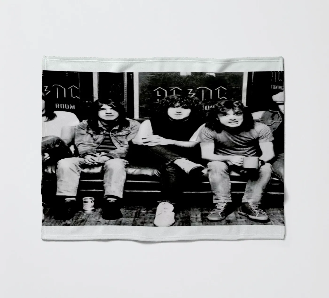 AC/DC fleece blanket by Gallery Print and Art Limited